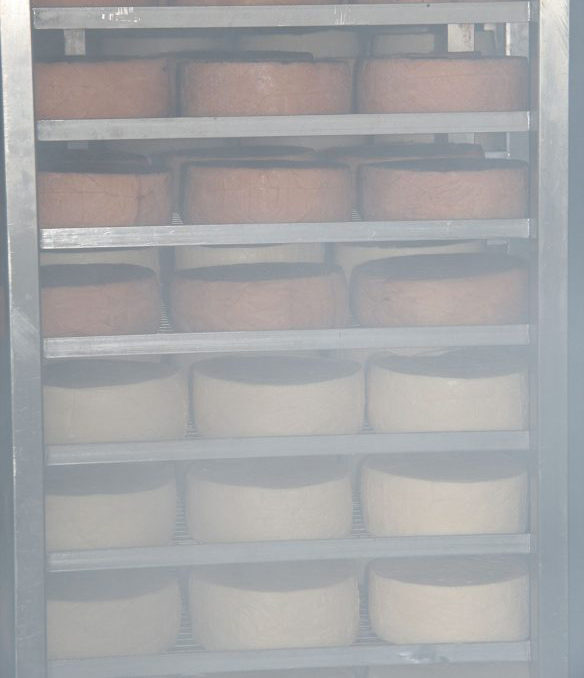 Knockanore Cheese - smoking process