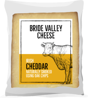 Bride Valley- Irish Cheddar naturally smoked using Oak chips