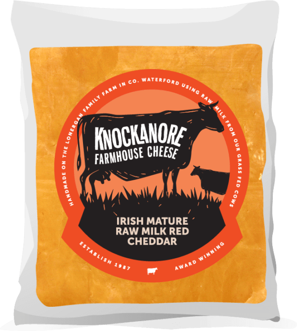 Knockanore Farmhouse Cheese Mature Red Cheddar