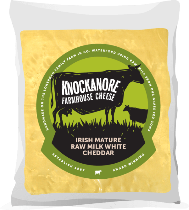 Knockanore Farmhouse Cheese Mature White Cheddar